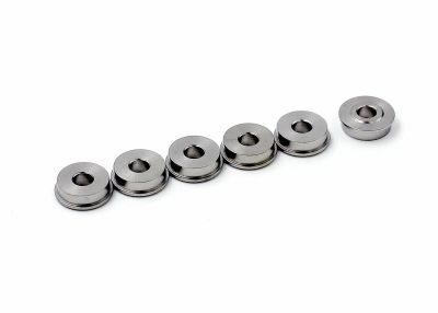 Bujes de acero inoxidable templado de 8 mm (6 piezas)