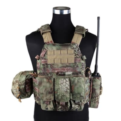 Chaleco Emerson Kryptek MR + Pouch