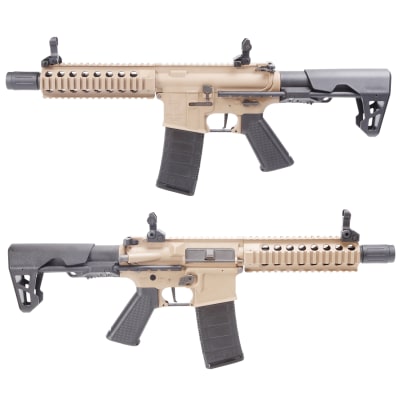 Réplica Airsoft PDW 5.56 SBR Long - Dark Earth
