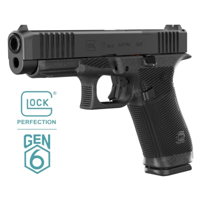 Pistola cal 9 mm Glock mod 17 Optic Ready, Gen6