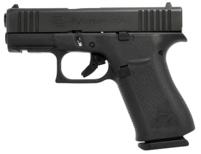 Pistola cal 9x19mm Glock 43X negra, con riel FS