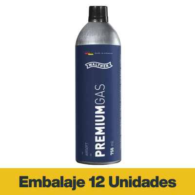 Embalaje Green Gas Walther Premium 750 ml #2.5098 - 12 unidades