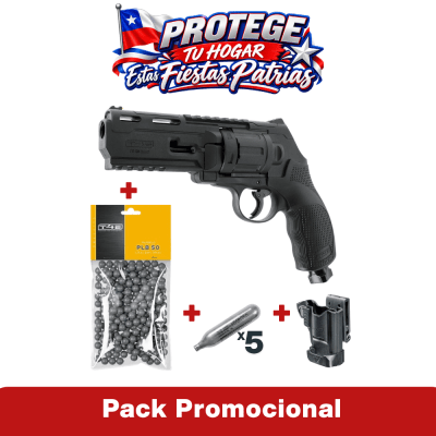 Pack TR50 Gen2, Incluye, holster, 5 unidades de Co2 y Bolsa de balines