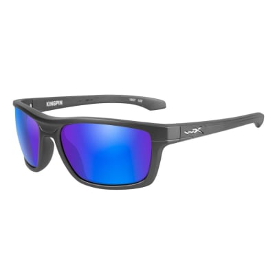 Lente WileyX KINGPIN Polarizado mica azul marco grafito matte #ACKNG09