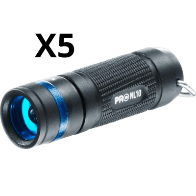 Pack 5 Mini Linternas Walther NL10 #3.7088-11