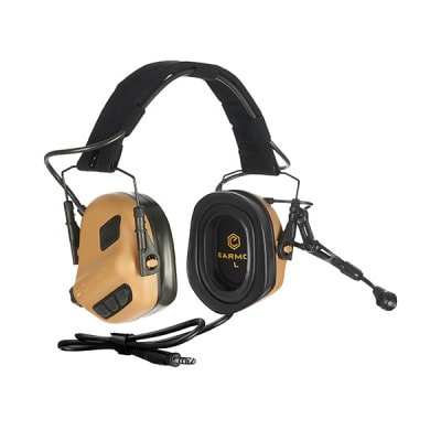 Protector auditivo M32 PLUS EARMOR COYOTE