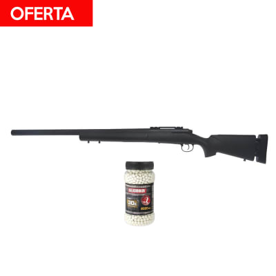 #Oferta Pack A&K M24 Spring + 2000 balines 0.30 6mm #Oferta Pack A&K M24 Spring + 2000 balines 0.30 6mm