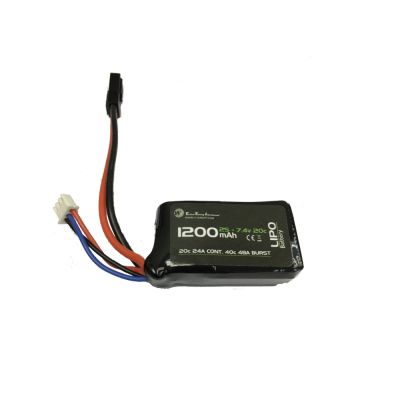 Batería Lipo We-Tech 7.4V 1200mah 20C micro PEQ Batería Lipo We-Tech 7.4V 1200mah 20C micro PEQ