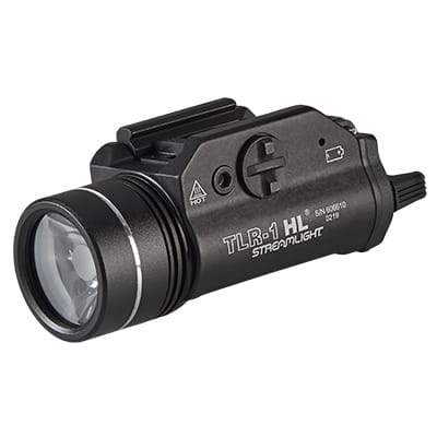 Linterna Streamlight modeloTLR-1 HL, color negro