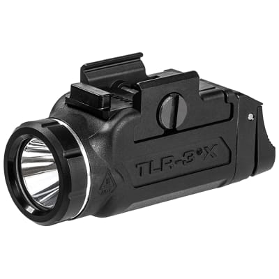 Linterna TLR-3X USB para riel picatinny Slim, color negra, incluye bateria recargable SL-B9, #59103