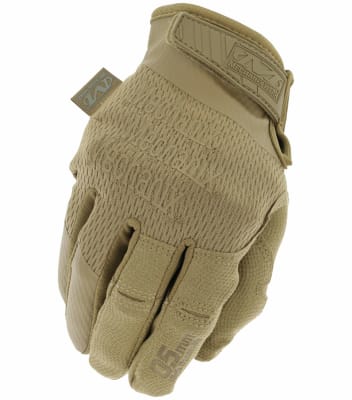 Guantes de Tiro Mechanix Specialty 0.5mm Coyote Talla XL #MSD-72-011