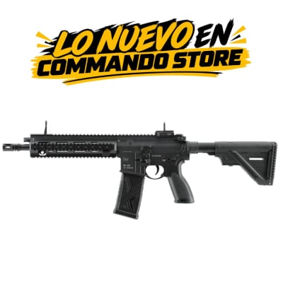 Réplica cal 6 mm mod Heckler&Koch HK416 A5 BLK 6 mm AEG < 1,0 J 120R Full-Auto, #2.6560X