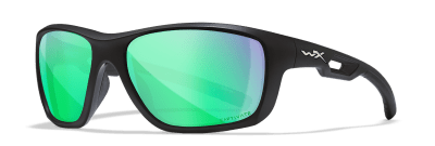Wiley X Aspect Captivate Pol Green Mirror/Matte Black Frame