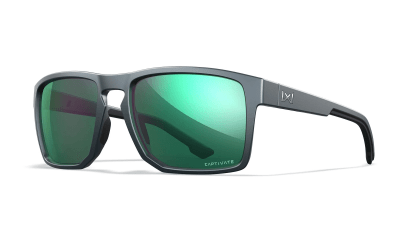 Lente Founder Captivate Pol Green Mirror/Matte Graphite Frame #AC6FND07