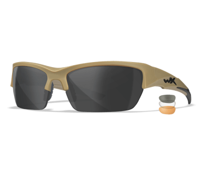 Lente Wiley X Valor tres micas marco TAN1