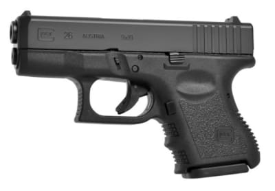 Pistola Cal 9x19mm Glock mod 26 gen3