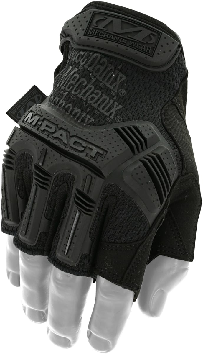 Guantes Mechanix M-Pact Fingerless Covert Negro Talla L #MFL-55-010 0