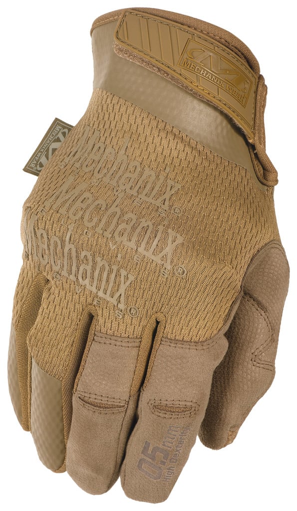 Guantes de Tiro Mechanix Specialty 0.5mm Coyote Talla MD #MSD-72-009 0