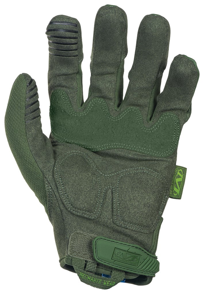 Guantes Mechanix M-Pact Olive Drab Talla L #MPT-60-0102