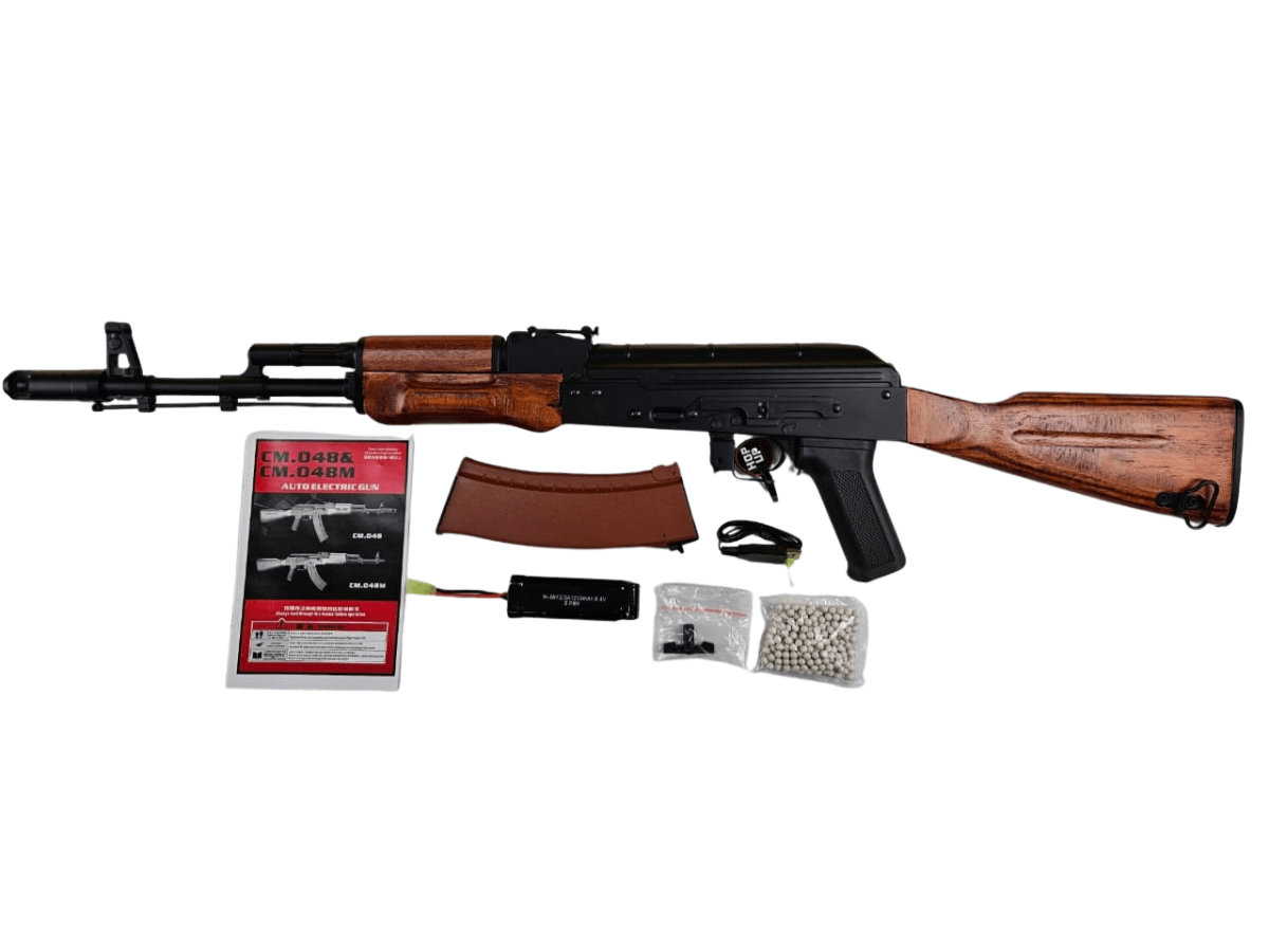 Réplica AEG CYMA AKM Táctica cal 6 mm #CM.04813