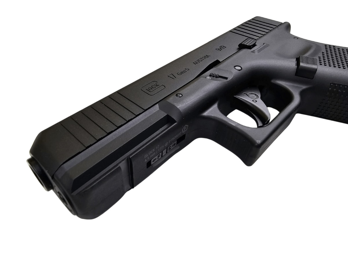 Pistola CO2 Umarex GLOCK 17 Gen5 MOS Blowback Cal. 4.5 mm BB – 18 Disparos (#5.8422)4