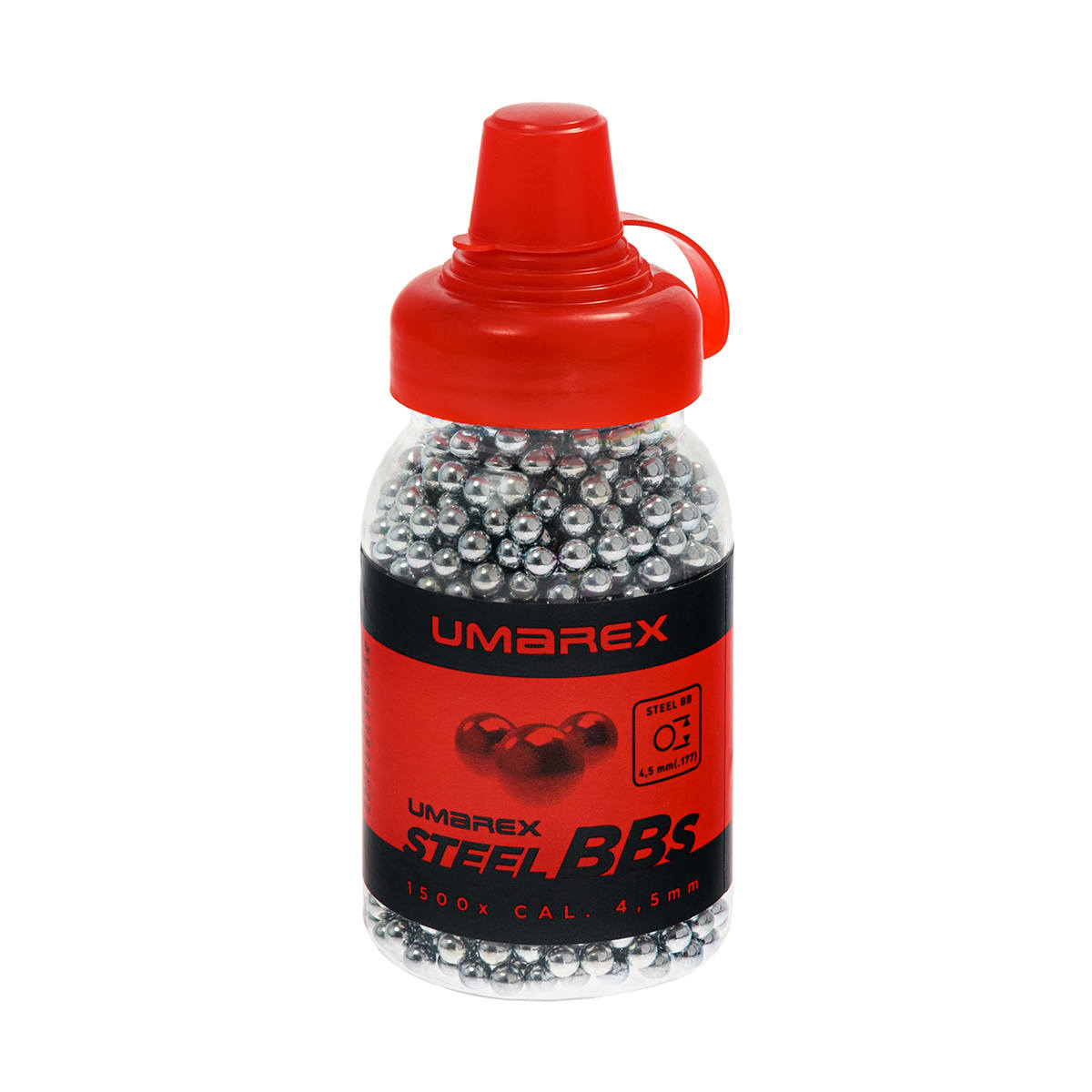 Balines de acero Cal 4.5 UMAREX 1500 mamadera1