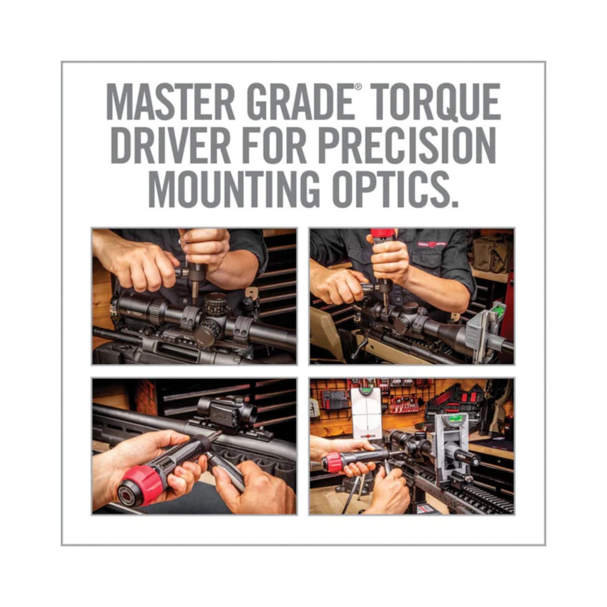 Herramienta Real Avid modelo Master Scope Mounting Kit, #AVMSMK10