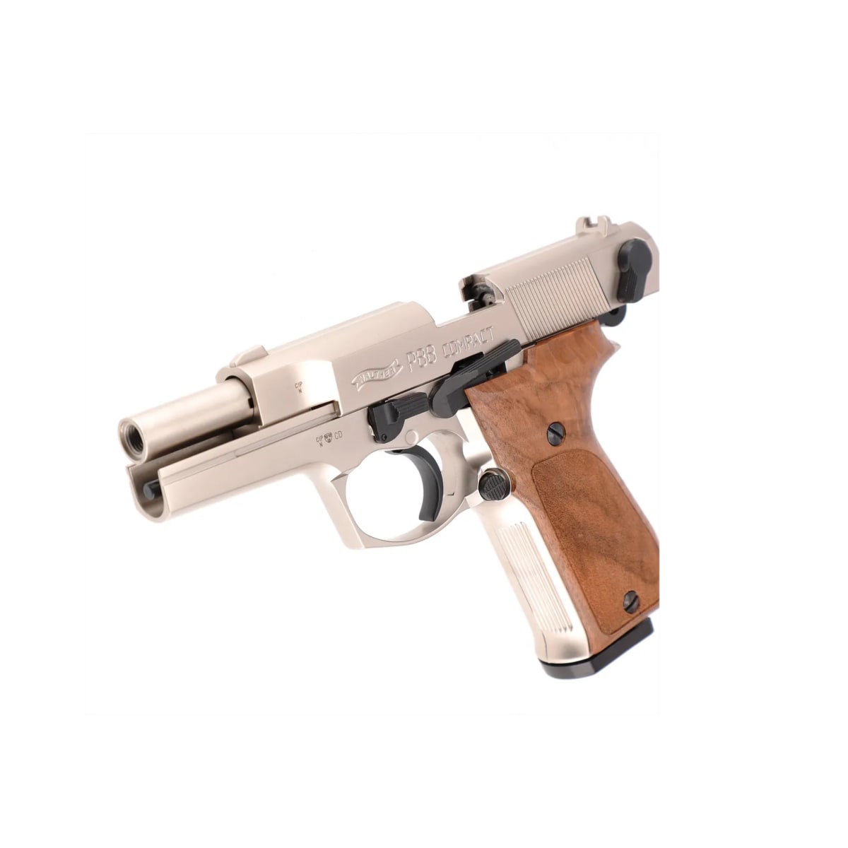 Pistola de Fogueo Umarex Walther P88 Níquel cal 9 mm PAK 10 tiros #316.02.034