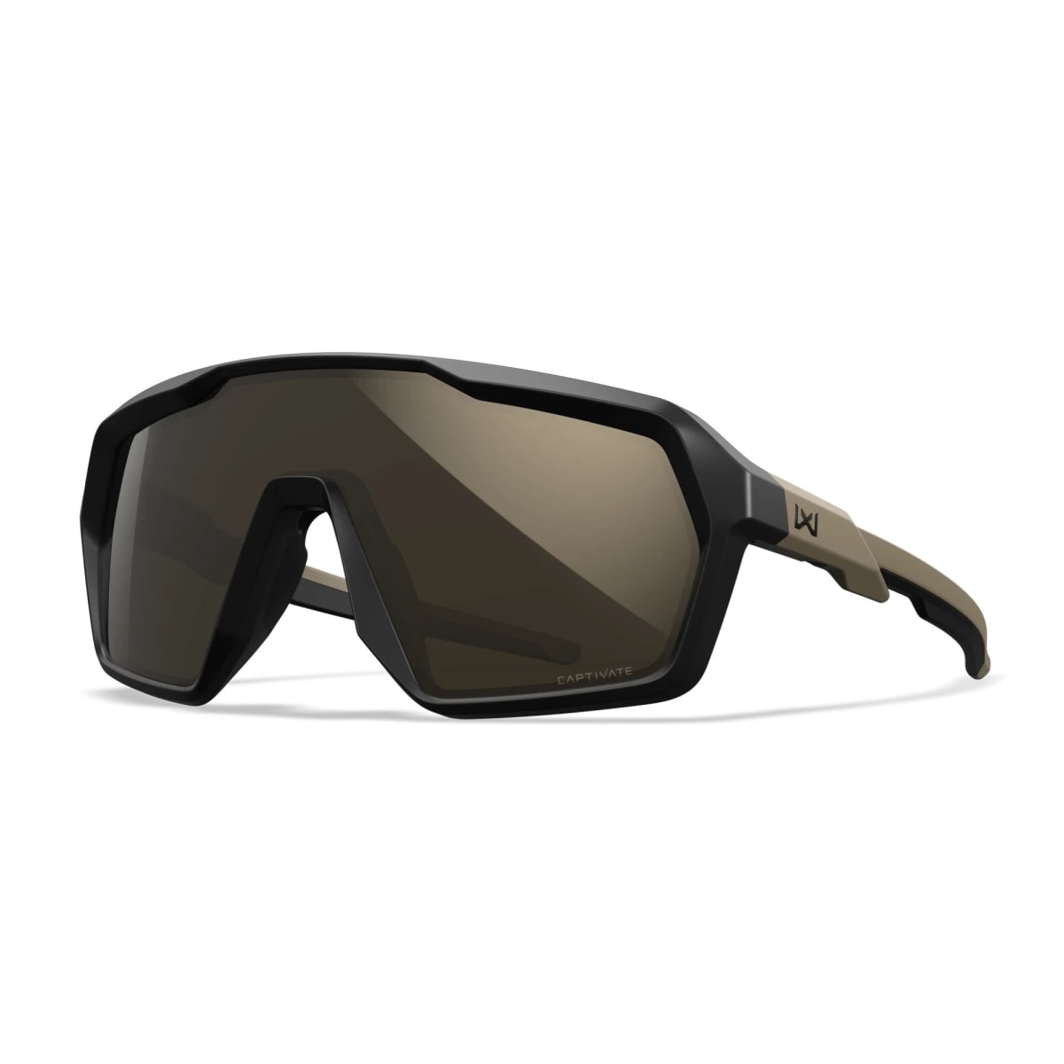 Lente CITADEL CAPTIVATE TUNGSTEN MIRROR / MATTE BLACK TAN TEMPLES #CHCTD04 0