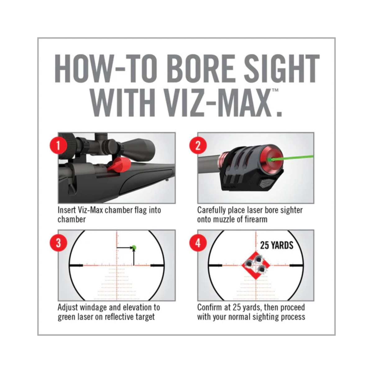 Herramienta Real Avid modelo Viz-Max Bore Sighter, #AVVMBS10