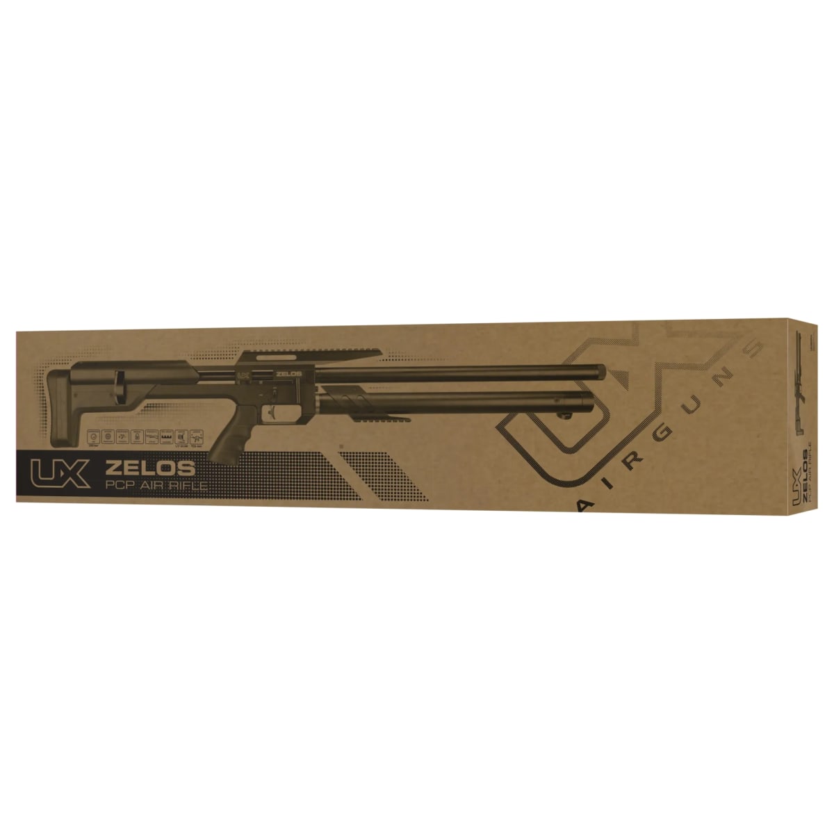 Rifle UX Zelos BLK 5,5 mm (.22) P PCP < 60 J 20R, #2.431812