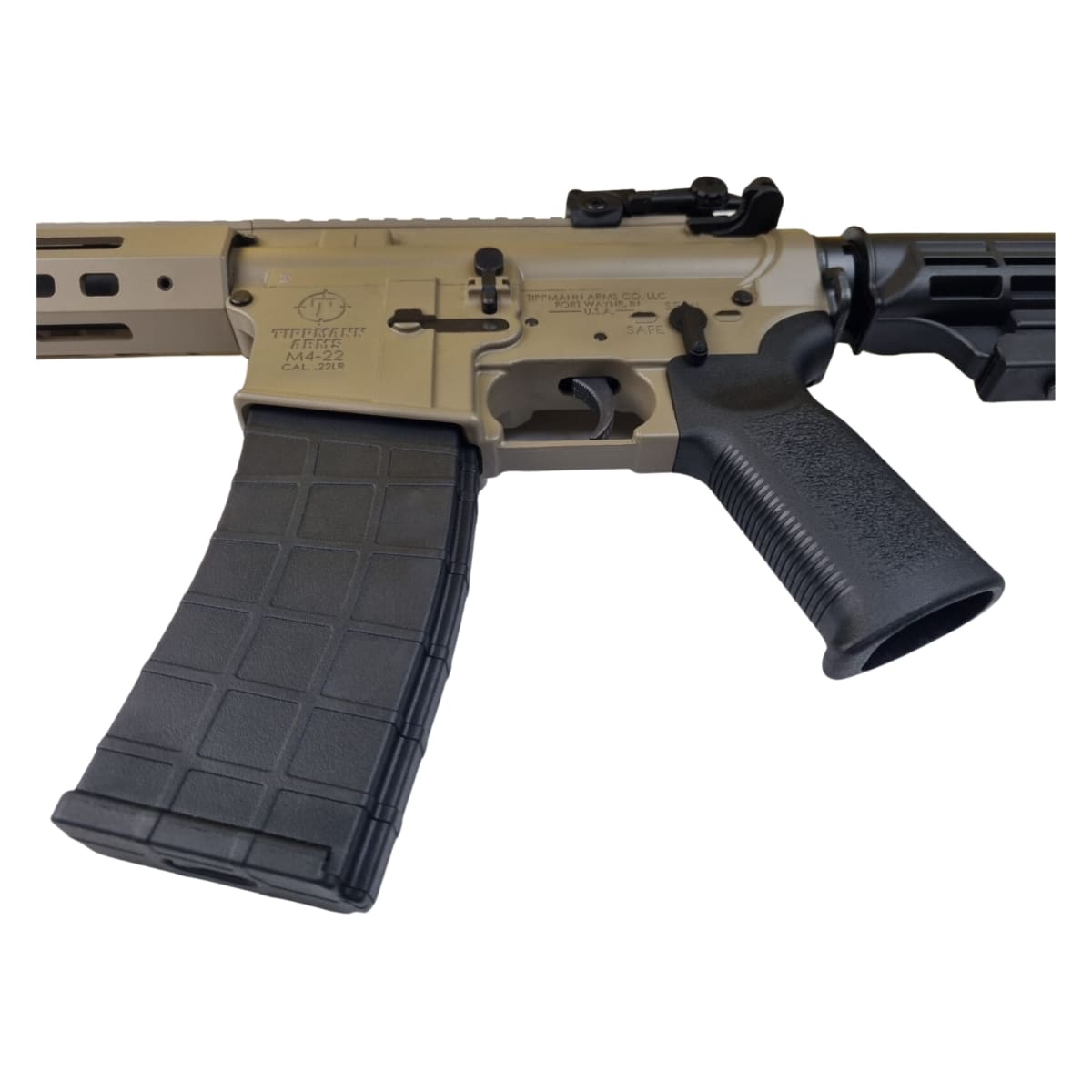 Rifle cal 22 LR modelo Tippmann Arms M4-22 Elite-L FDE14