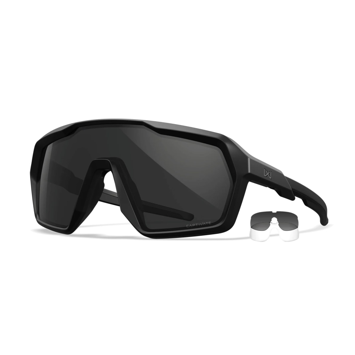 Lente CITADEL FLOW-COATED CAPTIVATE CLEAR/GREY /MATTE BLACK MATTE GUNMETAL LOGO #CHCTD011