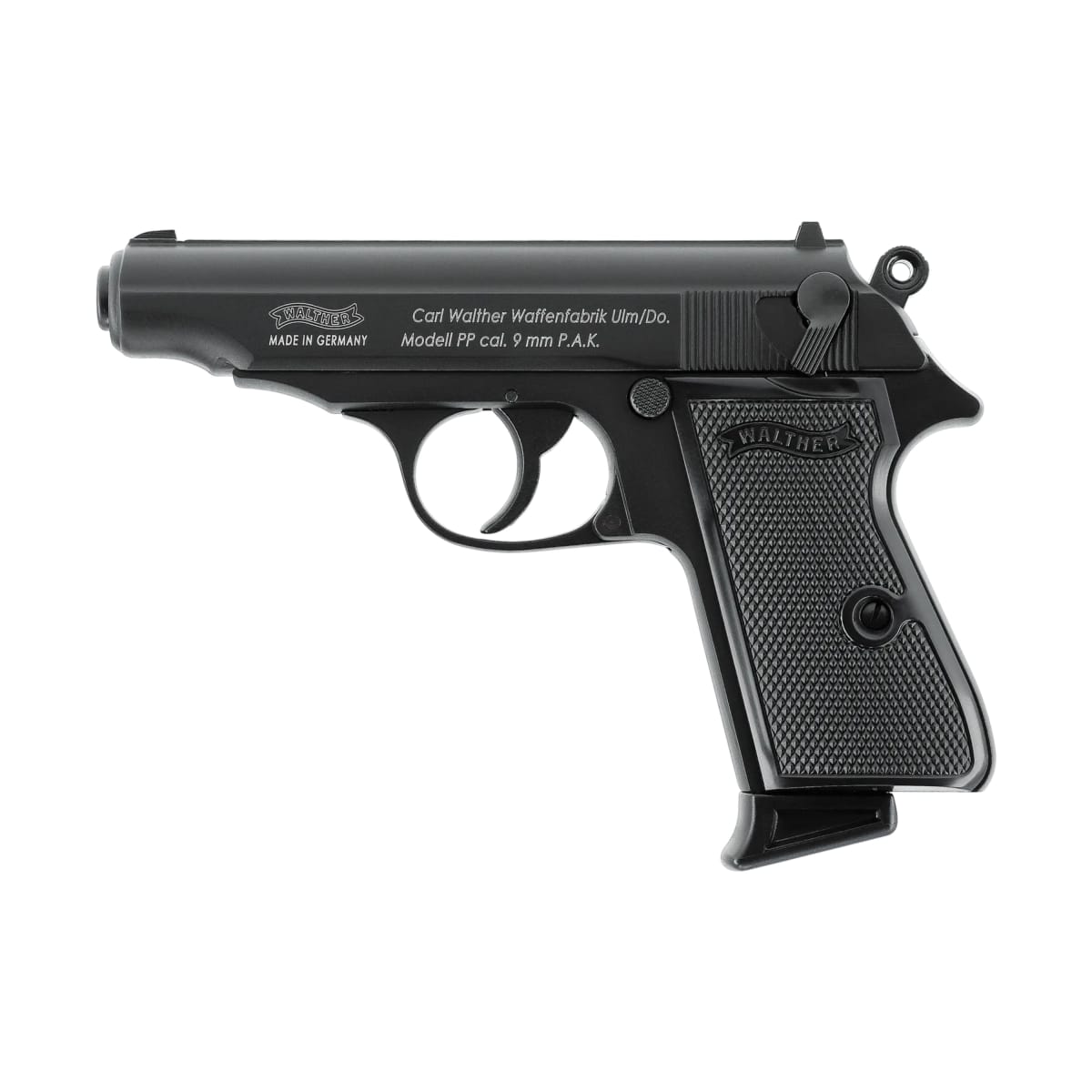 Pistola de Fogueo Umarex Walther PP cal 9 mm PAK 7 tiros #315.02.001