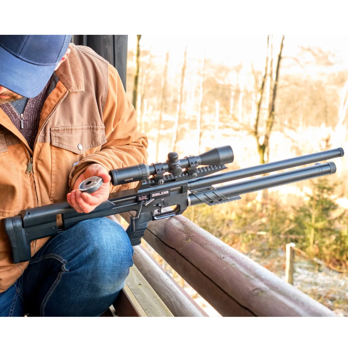 Rifle UX Zelos BLK 5,5 mm (.22) P PCP < 60 J 20R, #2.431814