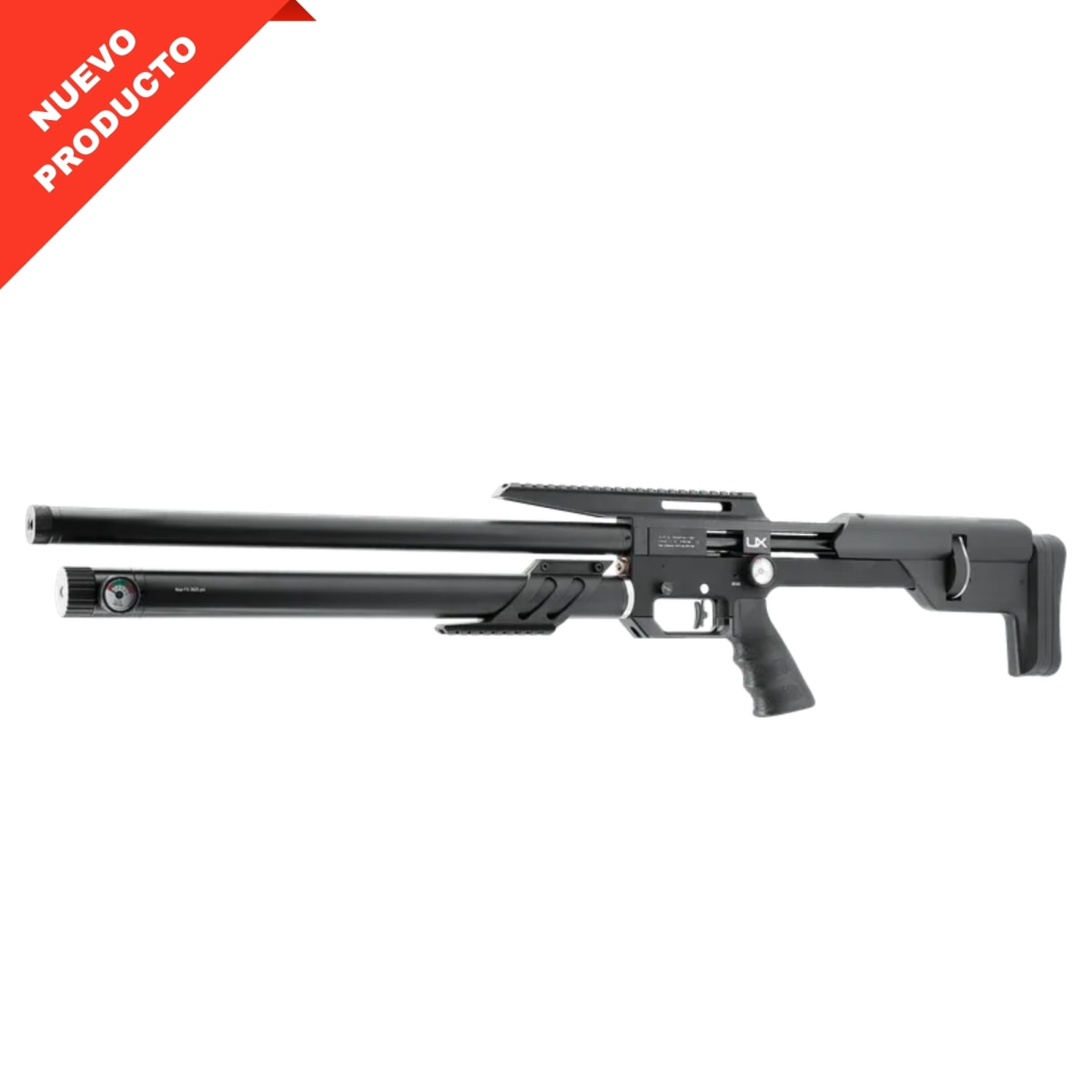 Rifle UX Zelos BLK 5,5 mm (.22) P PCP < 60 J 20R, #2.43181