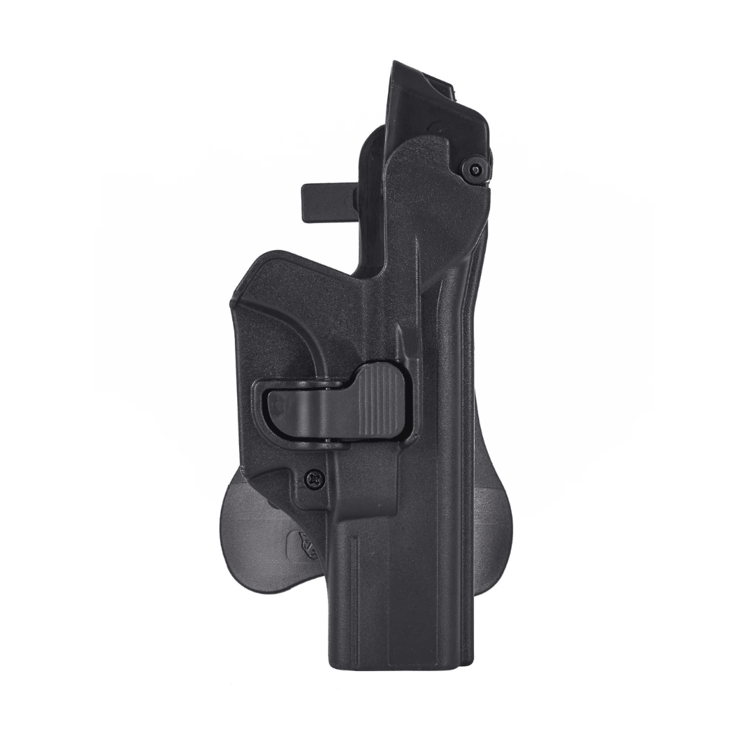 Holster Milfort P/Pistola GLOCK 17/19/22 Derecho Nivel-3 TIPO PALETA #AT-619203