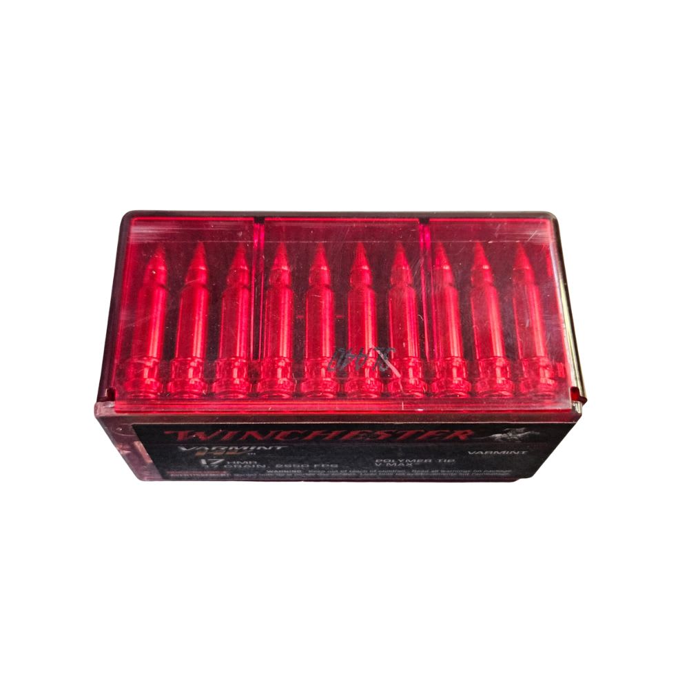BALA cal 17HMR caja 50 Un. marca Winchester2