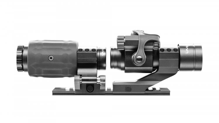 Mira Red Dot Umarex MPS3 con Magnificador 3x – 4 MOA – Montaje Picatinny (2.1033)2