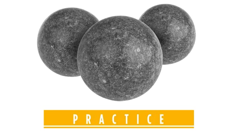 Balines T4E Practice PLB 50 Polyballs .50 GRY 1,78 g 100 pcs4