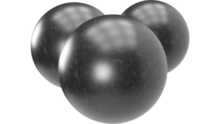 Balines T4E Practice PLB 50 Polyballs .50 GRY 1,78 g 100 pcs3