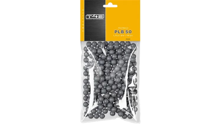 Balines T4E Practice PLB 50 Polyballs .50 GRY 1,78 g 100 pcs1