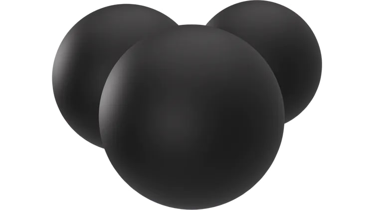 Balines de practica RUB 50 Rubberballs .50 BLK 1,23 g 100 pcs3