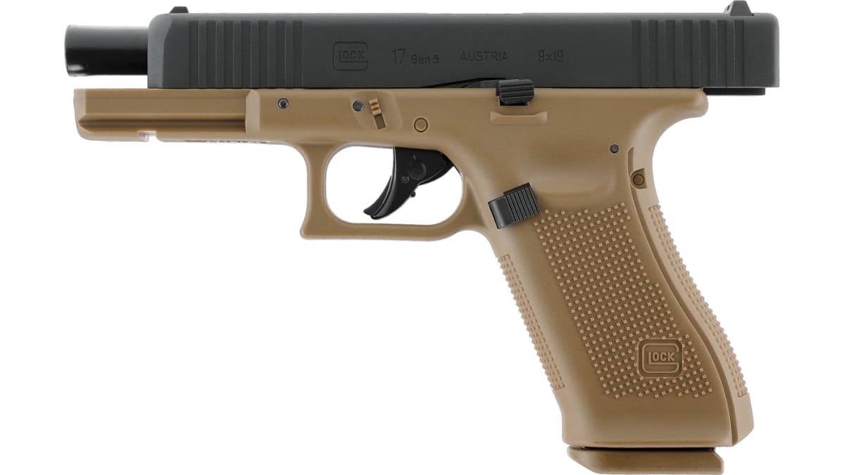 Pistola Airsoft Umarex Glock 17 Gen5 BLK-COY cal 6 mm CO2 Blowback #2.64784