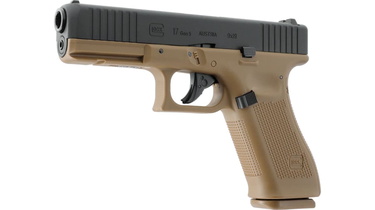 Pistola Airsoft Umarex Glock 17 Gen5 BLK-COY cal 6 mm CO2 Blowback #2.64783