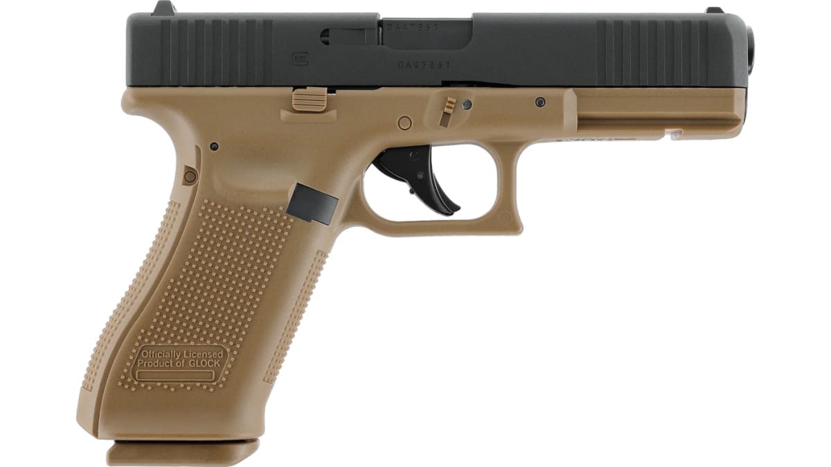 Pistola Airsoft Umarex Glock 17 Gen5 BLK-COY cal 6 mm CO2 Blowback #2.64782