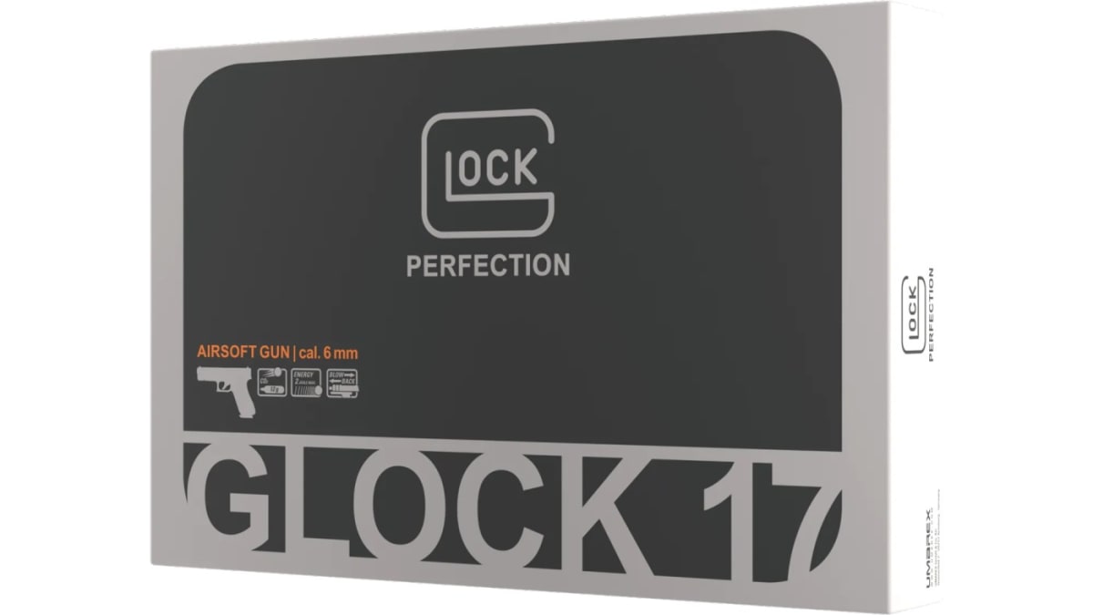 Pistola Airsoft Umarex Glock 17 Gen5 BLK-BFG cal 6 mm CO2 Blowback #2.64816
