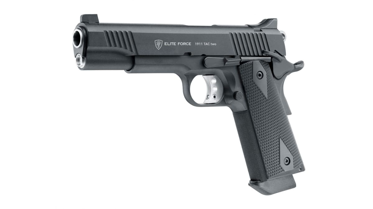 Replica Elite Force 1911 Tac dos Green Gas2