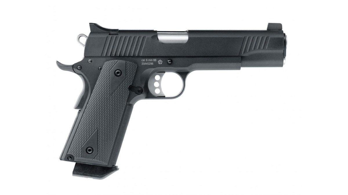 Replica Elite Force 1911 Tac dos Green Gas3
