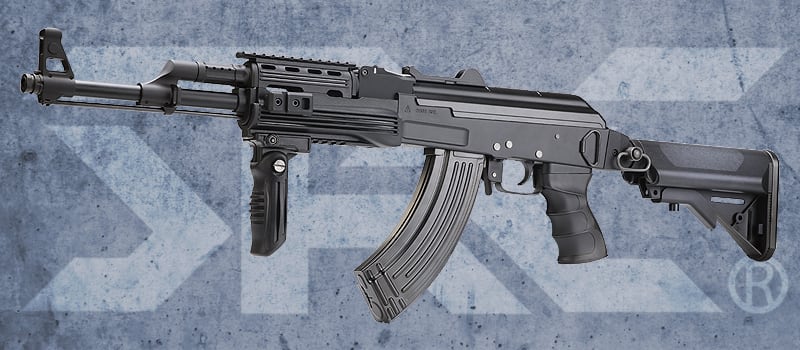 Réplica SRC SR-TAC ( GUARDAMANO FIBRA DE NYLON + GRIP) FULL METAL GEN II 0610TMII 0